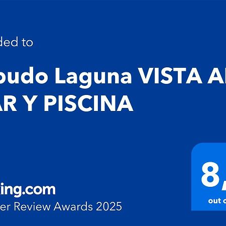 Papudo Laguna Vista Al Mar Y Piscina Экстерьер фото