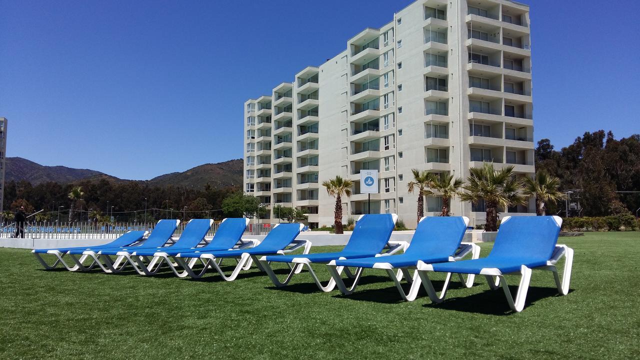 Papudo Laguna Vista Al Mar Y Piscina Экстерьер фото