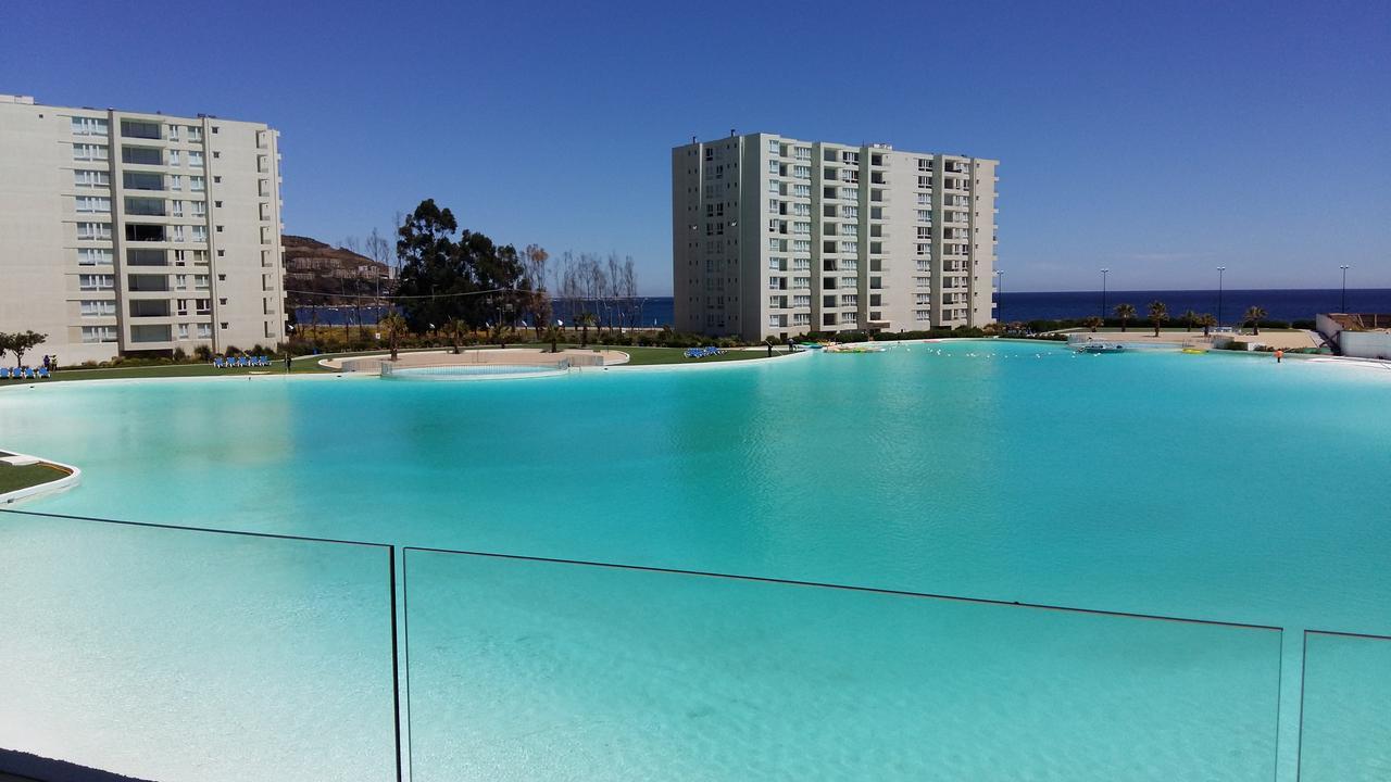Papudo Laguna Vista Al Mar Y Piscina Экстерьер фото
