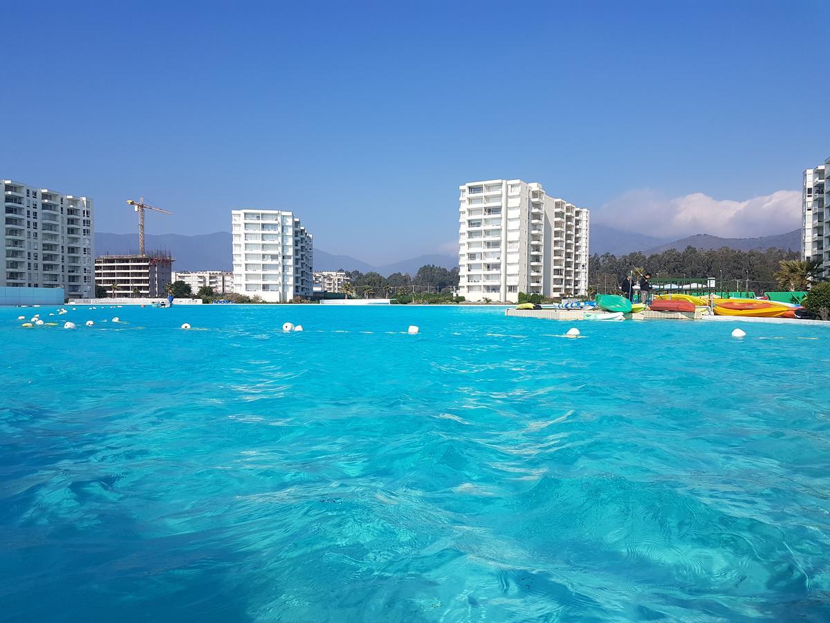 Papudo Laguna Vista Al Mar Y Piscina Экстерьер фото